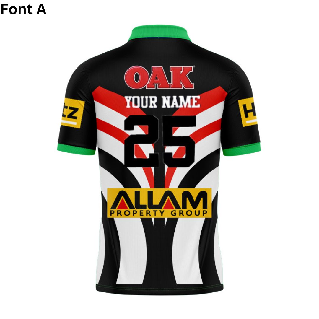 Penrith Panthers 2025 Warm Up Polo Shirt