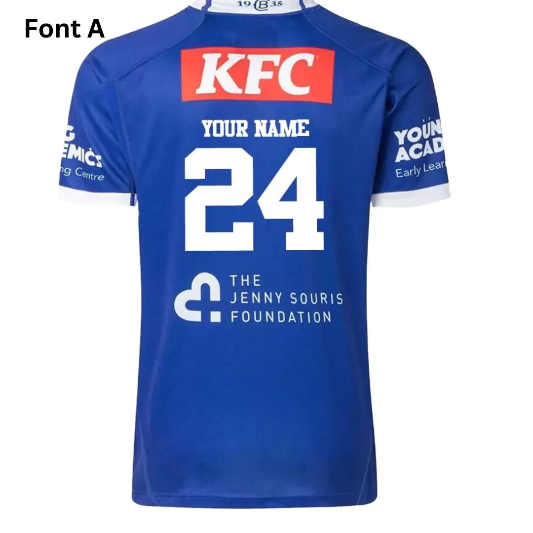 2024 Canterbury Bankstown Bulldogs Away Jersey (1-7 Business Days)