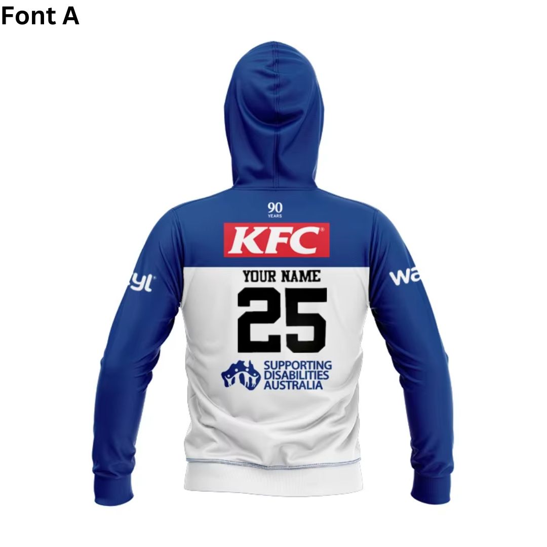 Canterbury Bankstown Bulldogs 2025 Kids Home Hoodie
