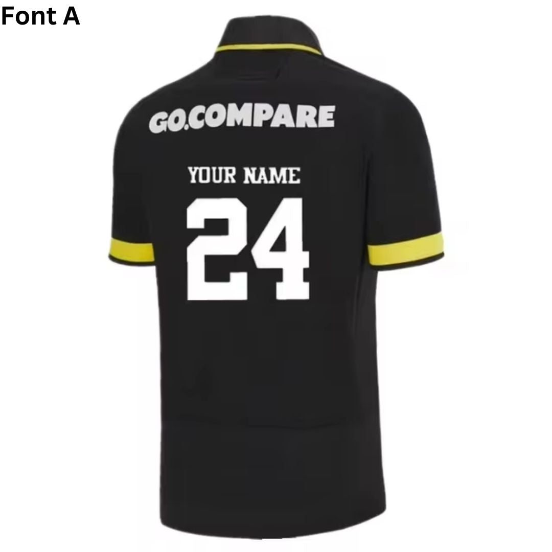 Wales Dragons 2024 Rugby Away Jersey