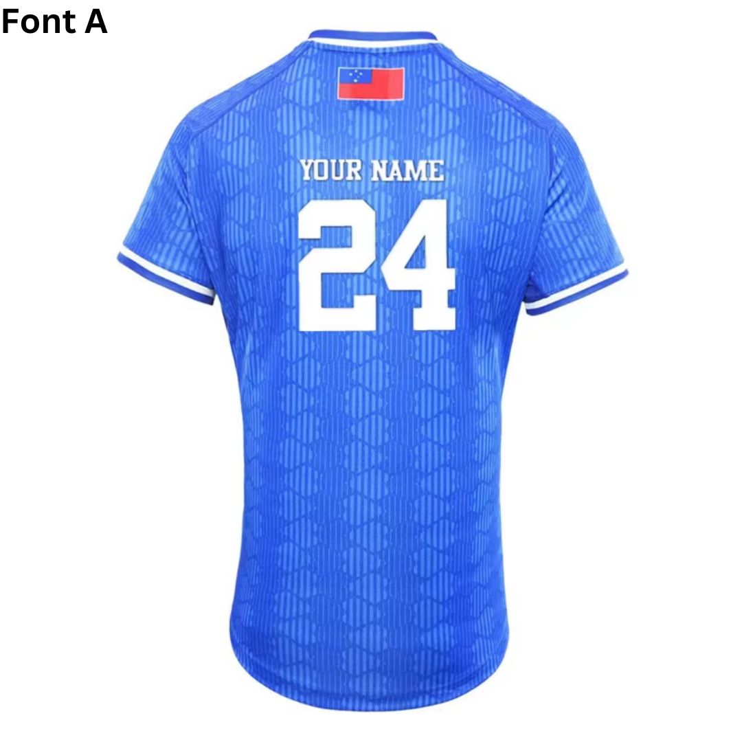 Toa Samoa 2024 Rugby League Home Jersey