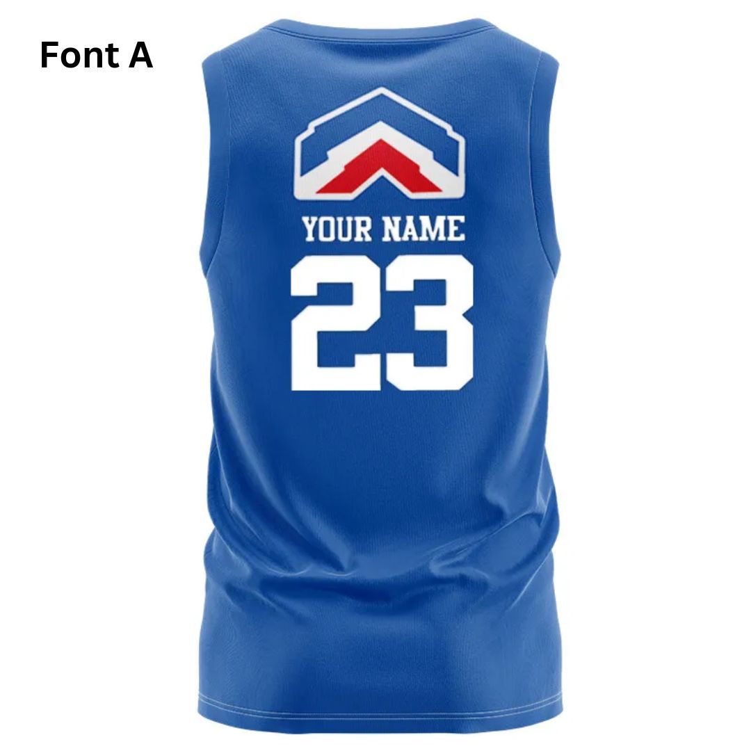 France Les Bleus Six Nations Rugby 2023 Home Training Singlet