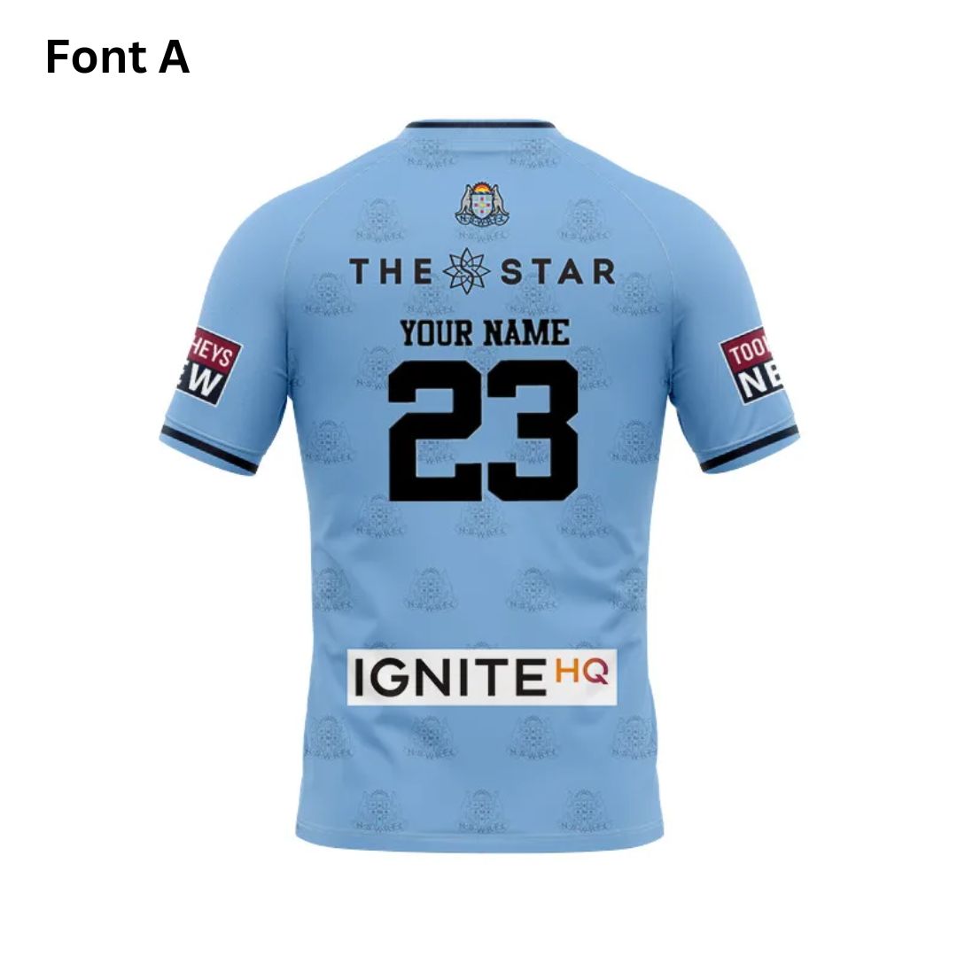 NSW Blues State Of Origin 2023 Women's Home Jersey