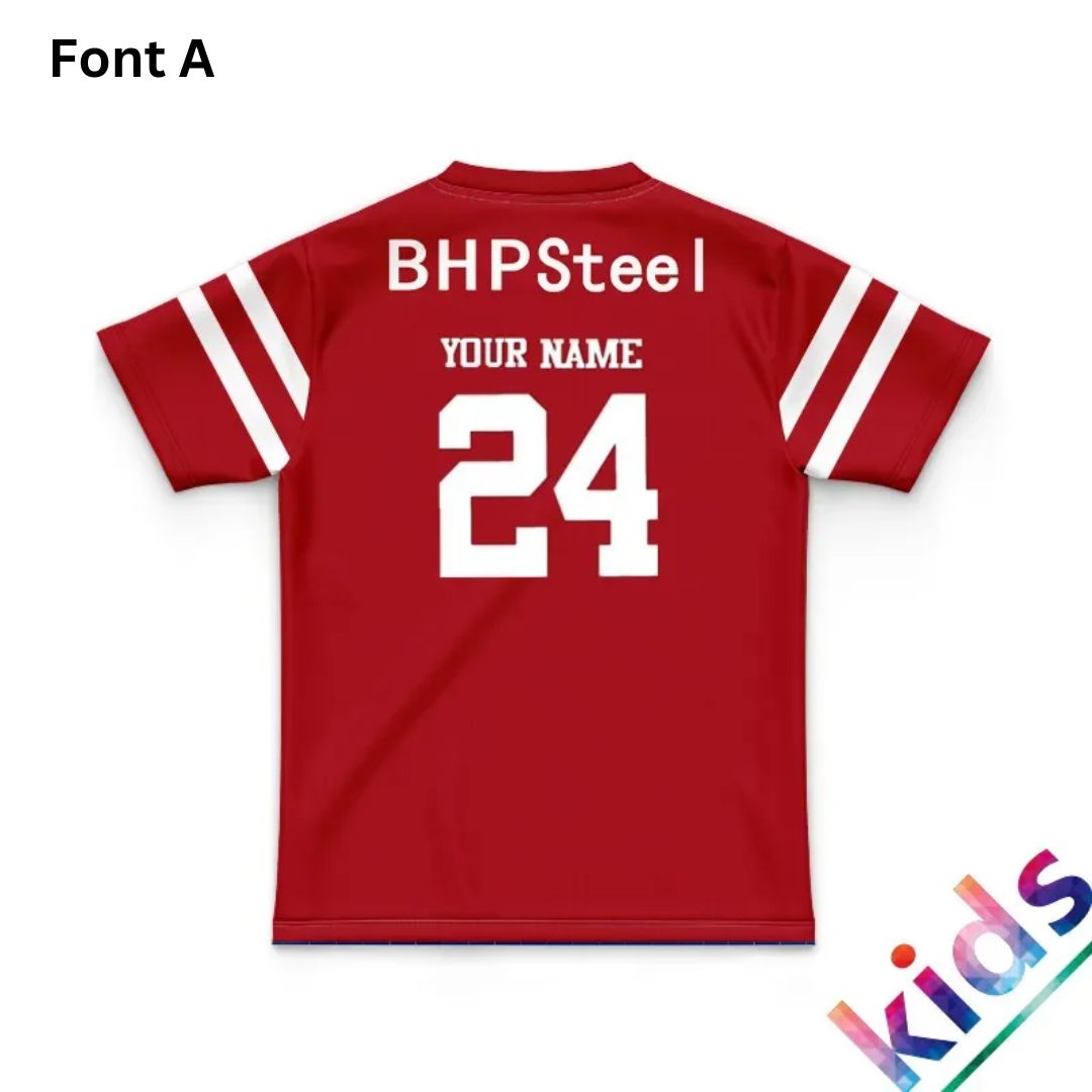 Illawarra Steelers 1987 Kids Retro Jersey