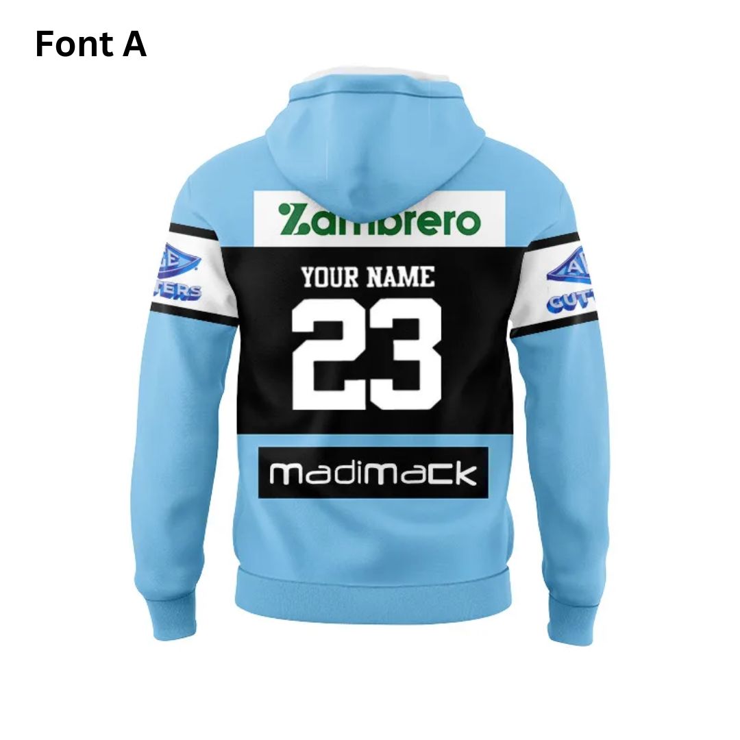 Cronulla Sutherland Sharks 2024 Kids Home Hoodie