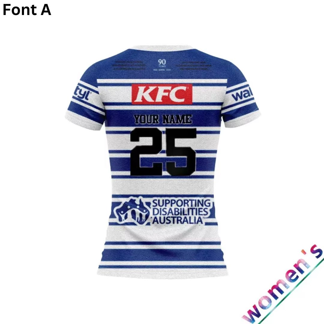 Canterbury Bankstown Bulldogs 1935 Women's Commemorative Shirt