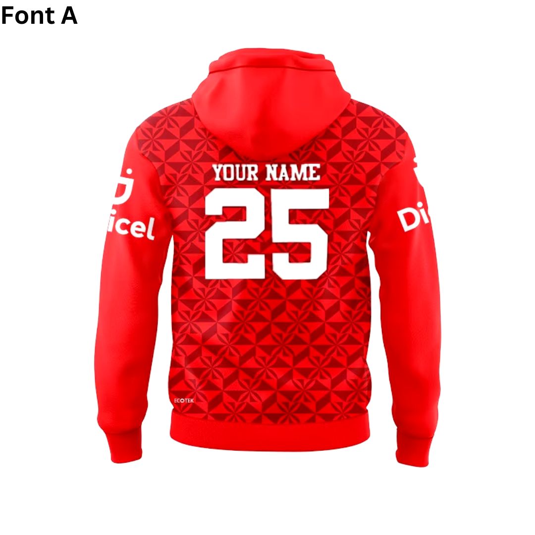 Mate Ma'a Tonga 2024 Rugby League Hoodie