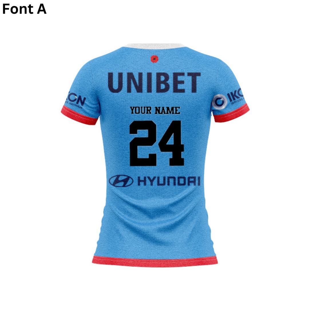 2024 Sydney Roosters Women's ANZAC Shirt