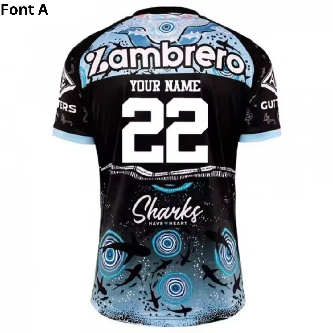 2022 Cronulla Sutherland Sharks Indigenous Jersey