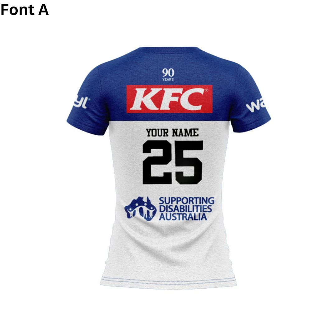 Canterbury Bankstown Bulldogs 2025 Women's Home Shirt