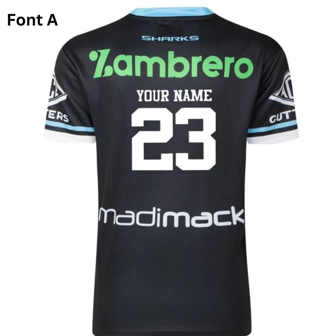 Cronulla Sutherland Sharks 2024 Women's Away Shirt