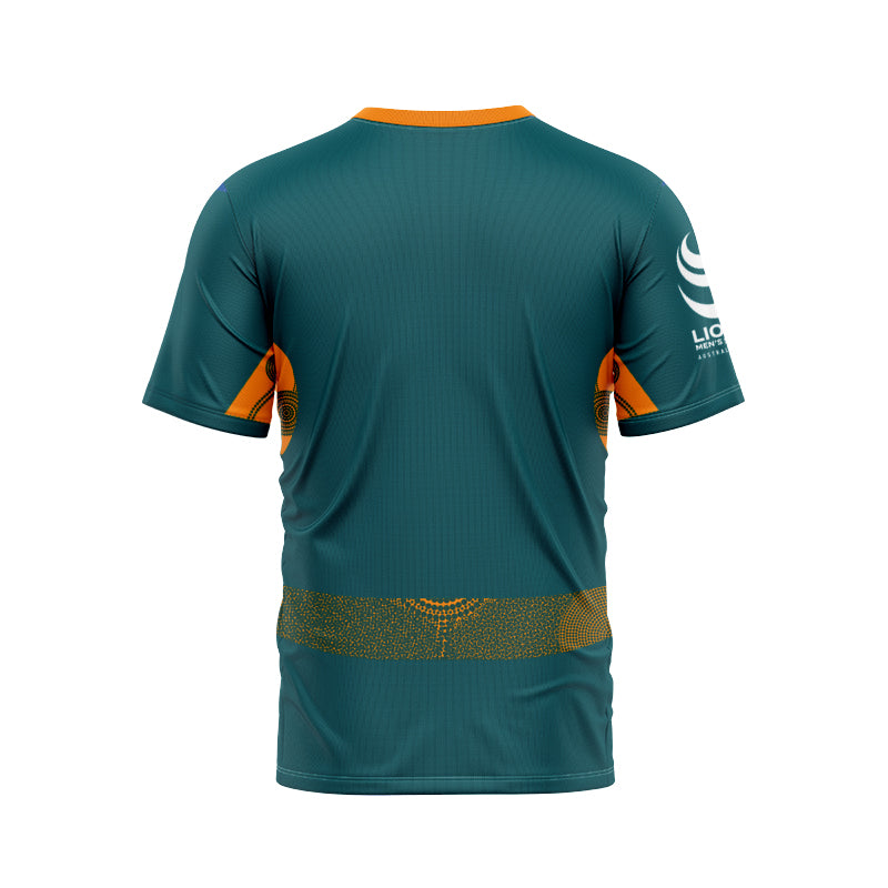 Australian Wallabies 2025 Lions Tour Warm Up Shirt