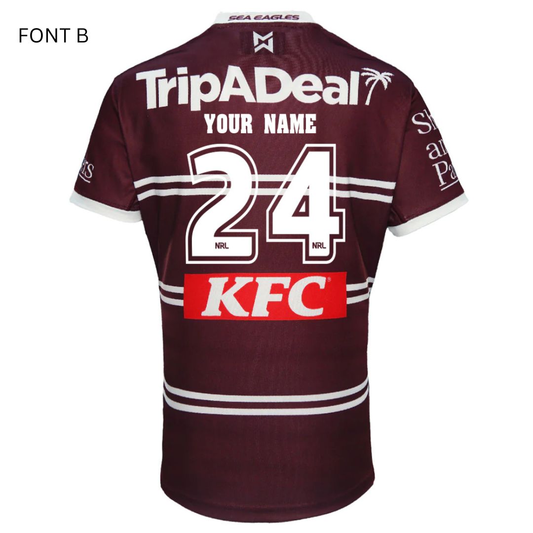 Manly Warringah Sea Eagles 2024 Home Jersey