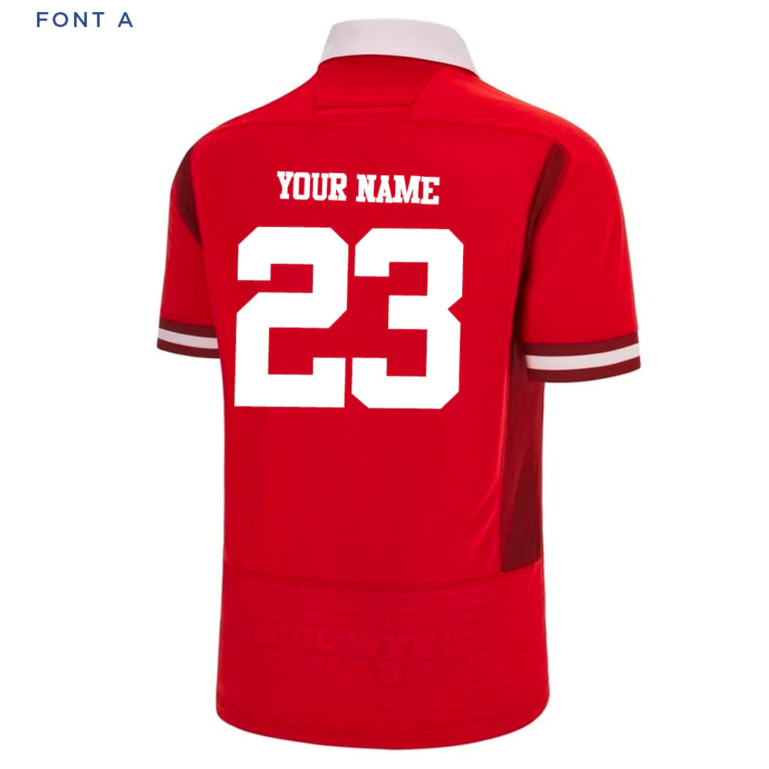 Wales Dragons 2023 Rugby World Cup Home Jersey