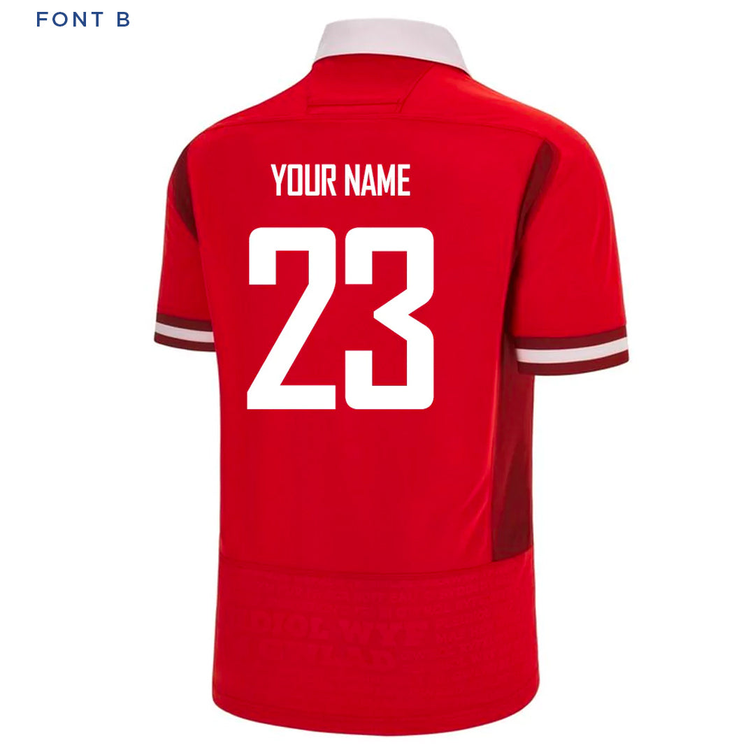 Wales Dragons 2023 Rugby World Cup Home Jersey