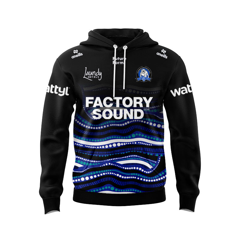Canterbury Bankstown Bulldogs 2025 Indigenous Training Hoodie