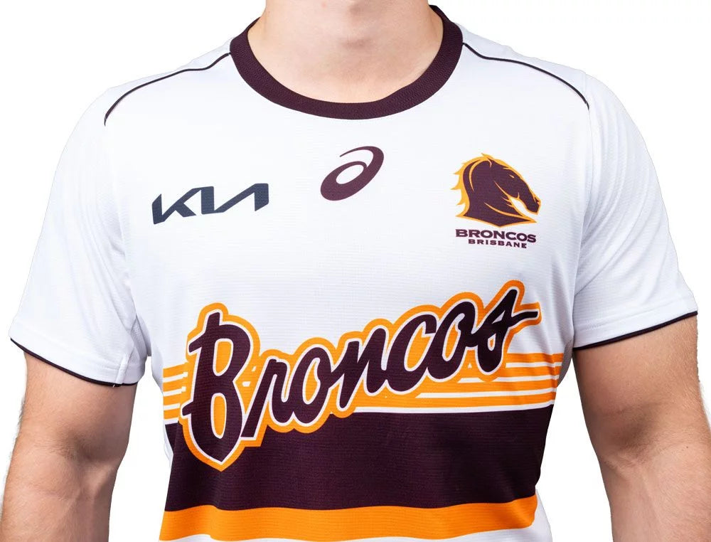 Brisbane Broncos 2025 Run Out Shirt