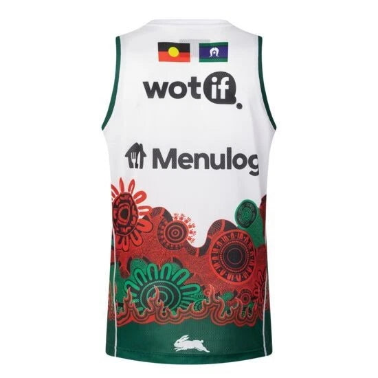 South Sydney Rabbitohs 2025 Indigenous Training Singlet
