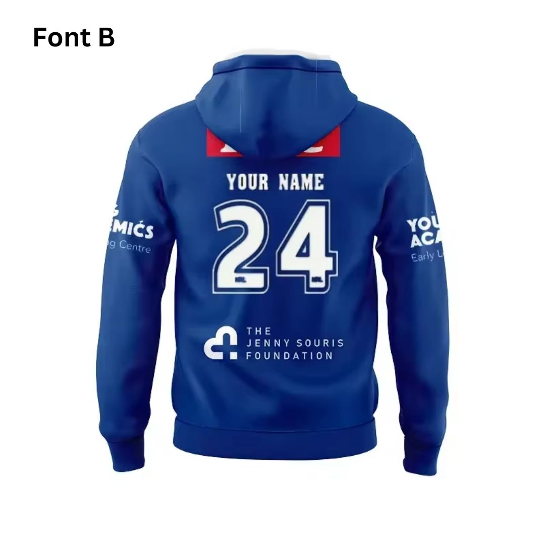 2024 Canterbury Bankstown Bulldogs Away Hoodie