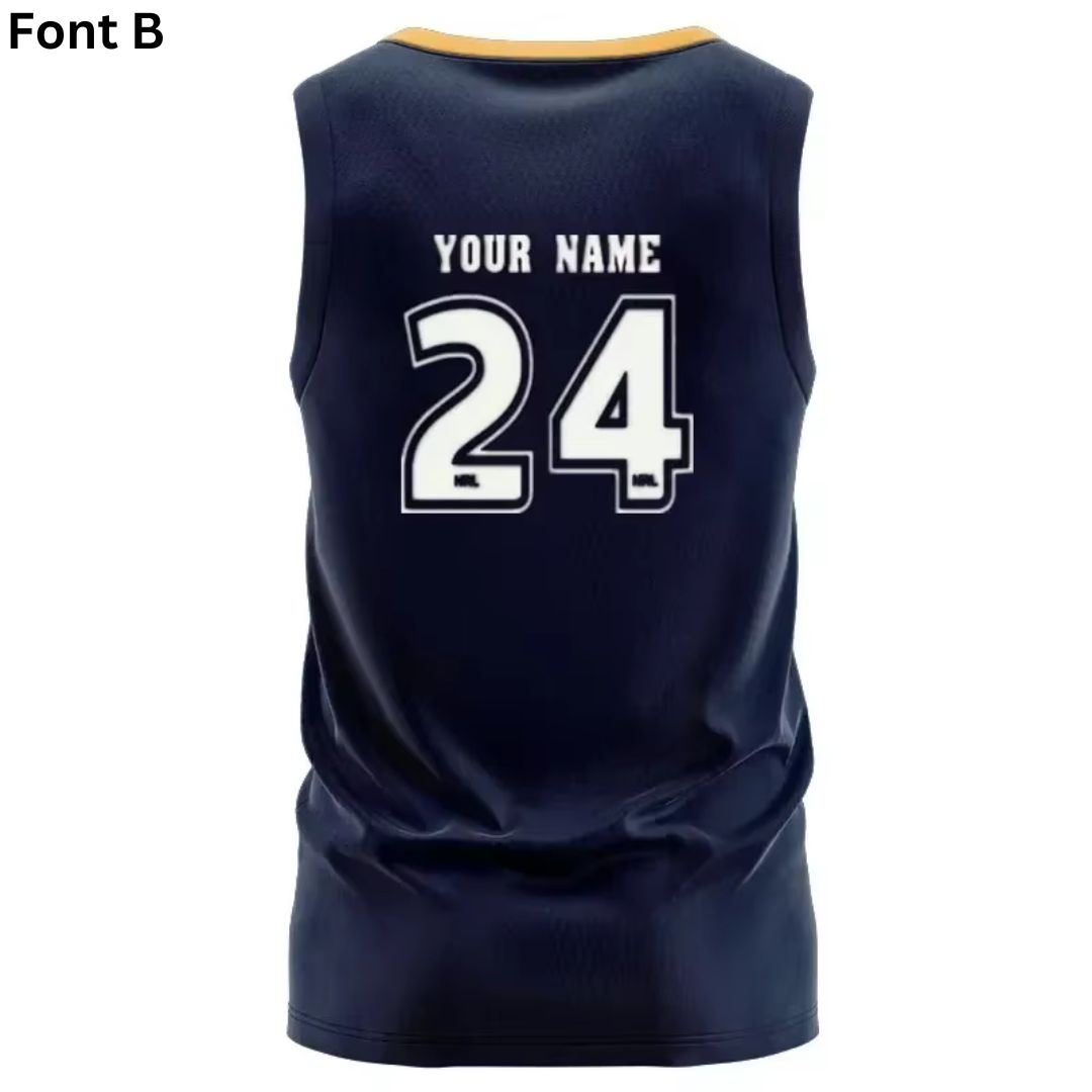 1998 Melbourne Storm Retro Home Singlet
