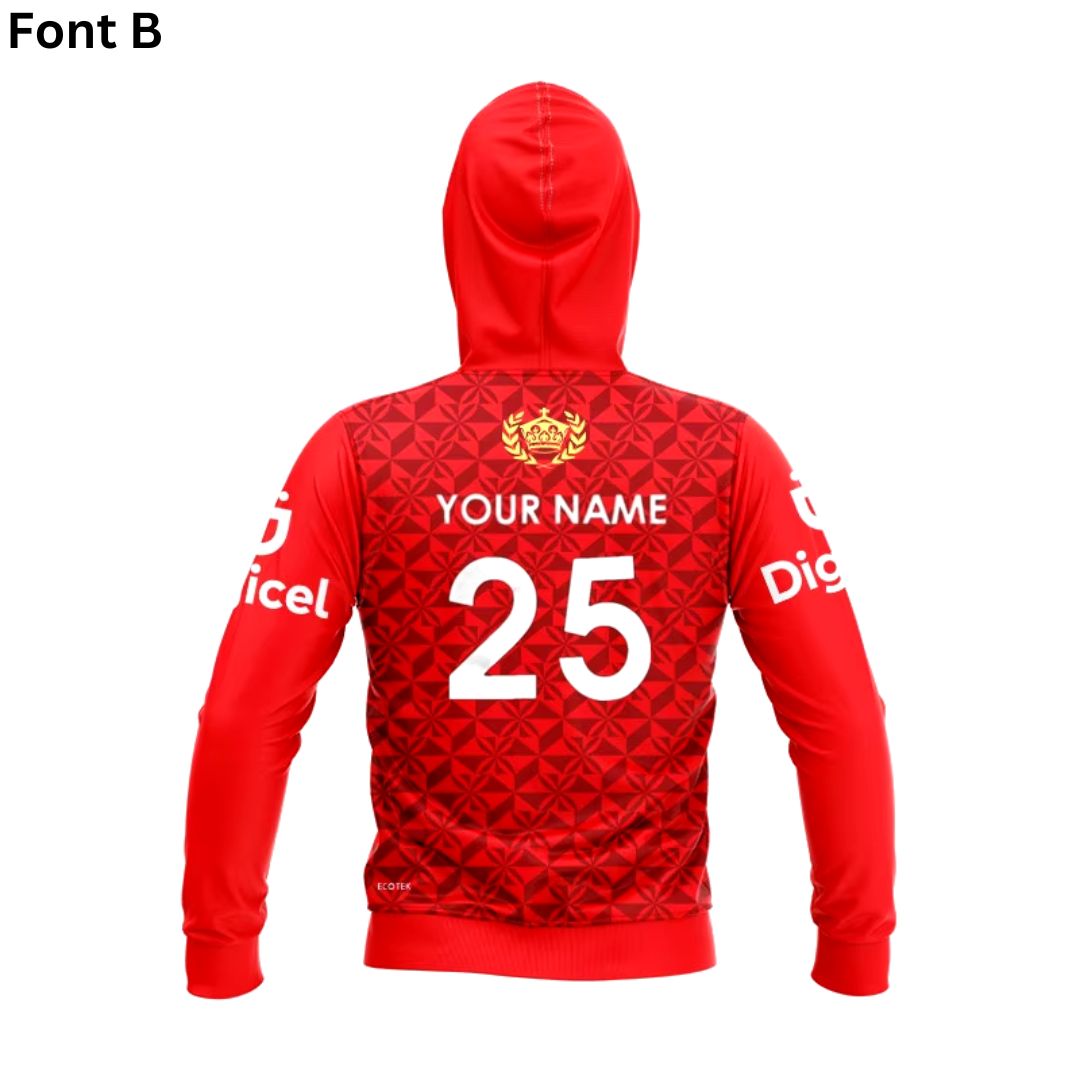 Mate Ma'a Tonga 2024 Kids Rugby League Hoodie
