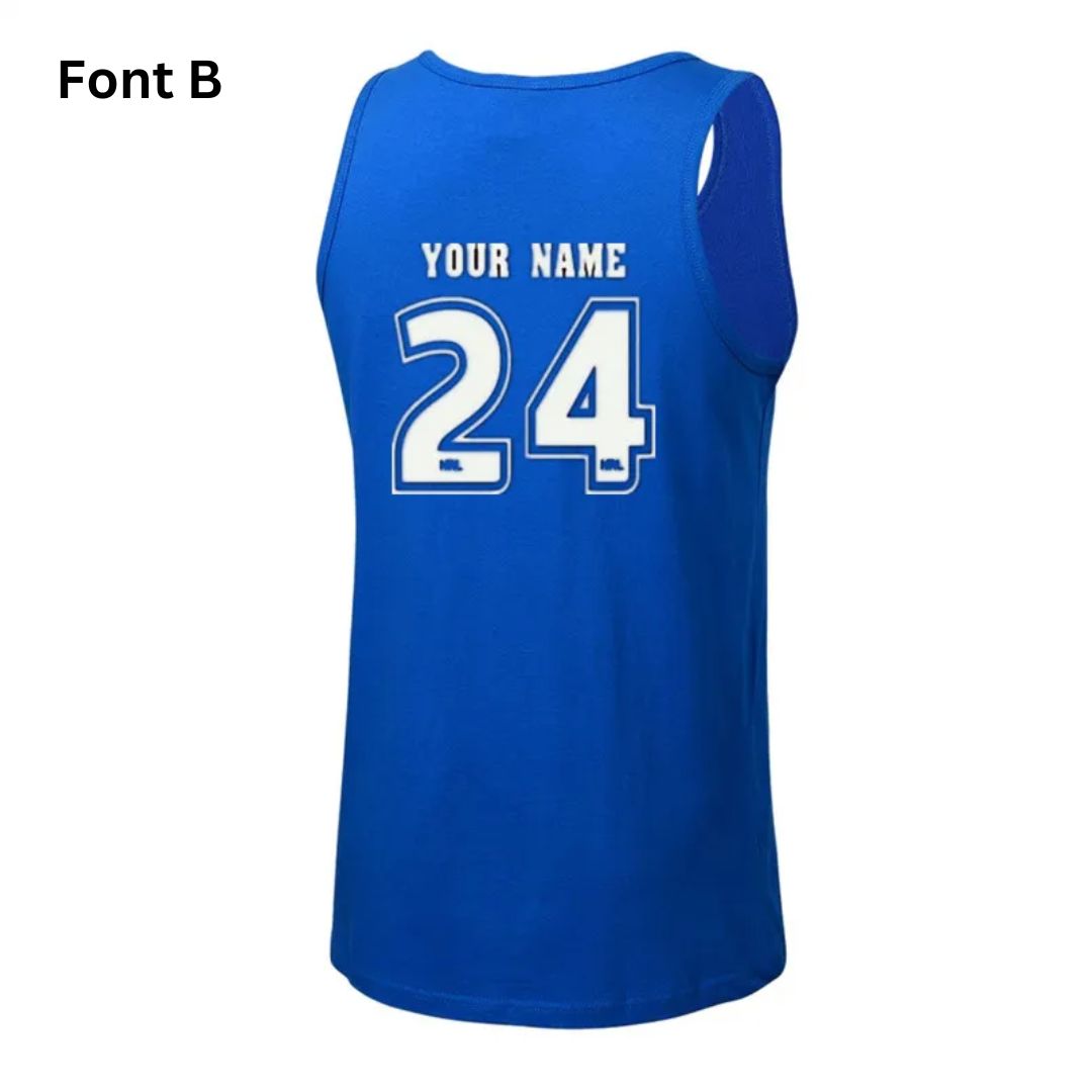 New Zealand Warriors 1995 Retro Training Singlet