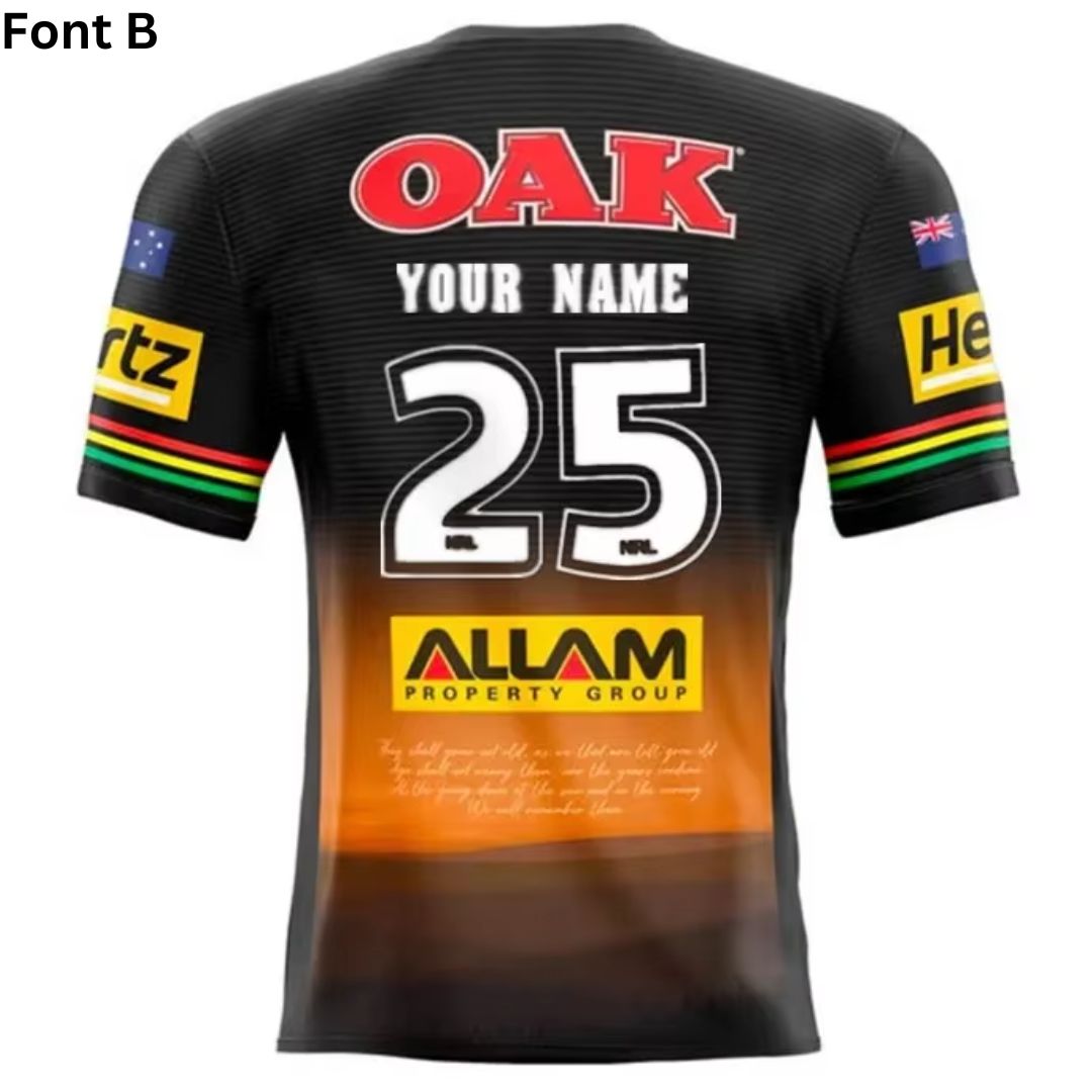 Penrith Panthers 2025 ANZAC Jersey