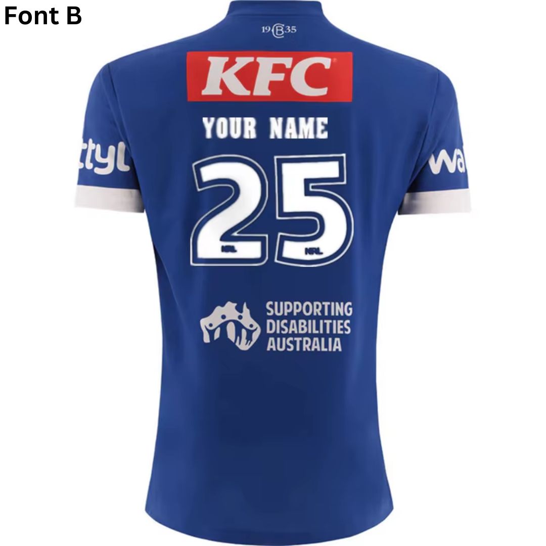 Canterbury Bankstown Bulldogs 2025 Away Jersey