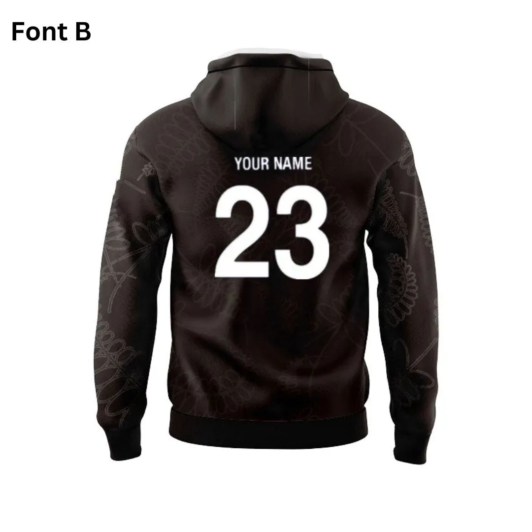 New Zealand All Blacks 2023 Rugby World Cup Kids Home Hoodie