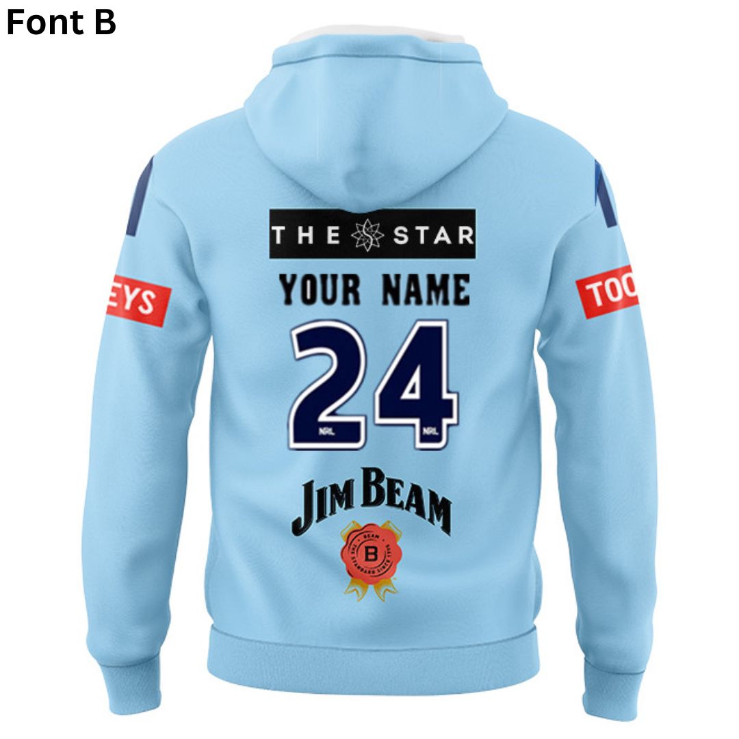 NSW Blues State Of Origin 2025 Home Hoodie
