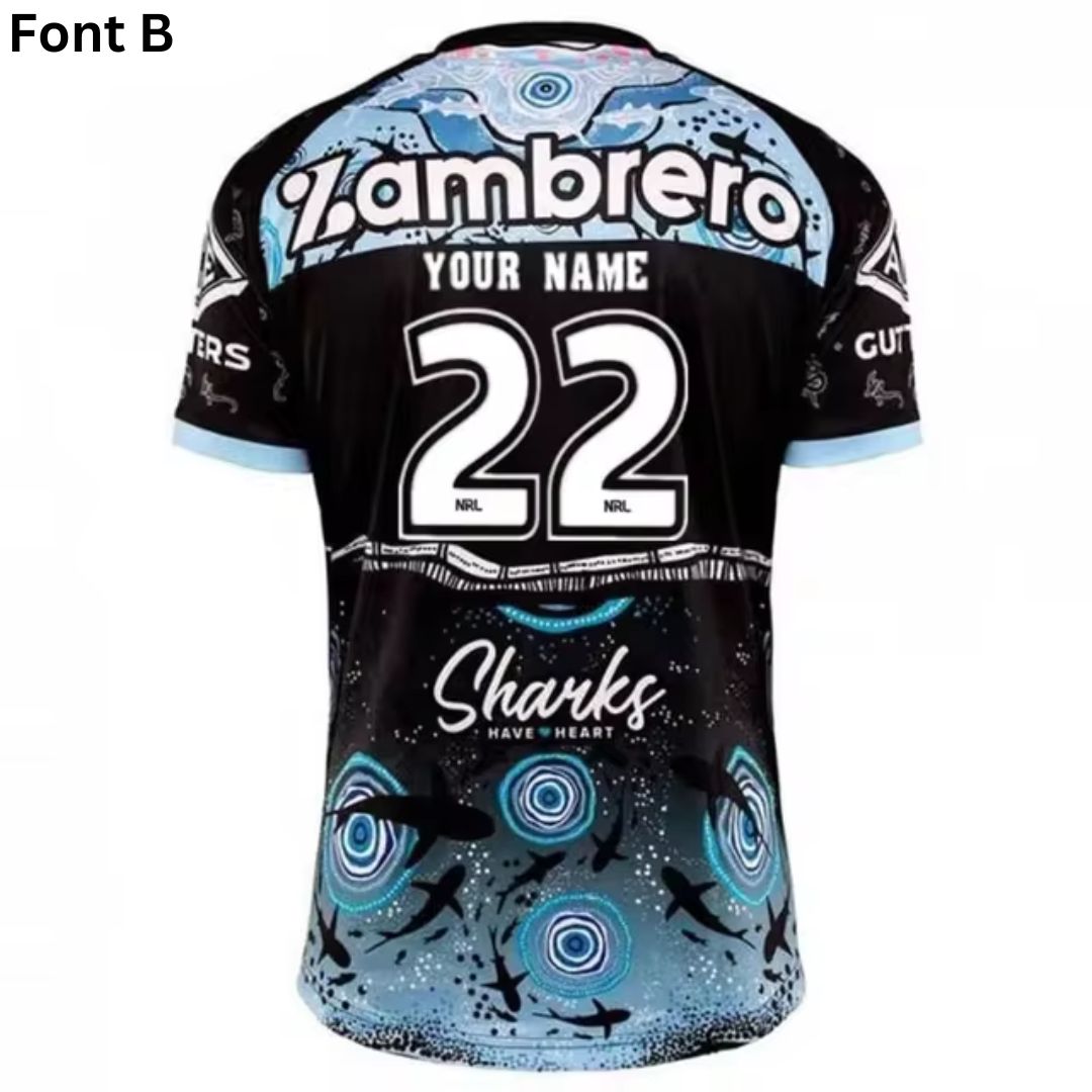 2022 Cronulla Sutherland Sharks Indigenous Jersey
