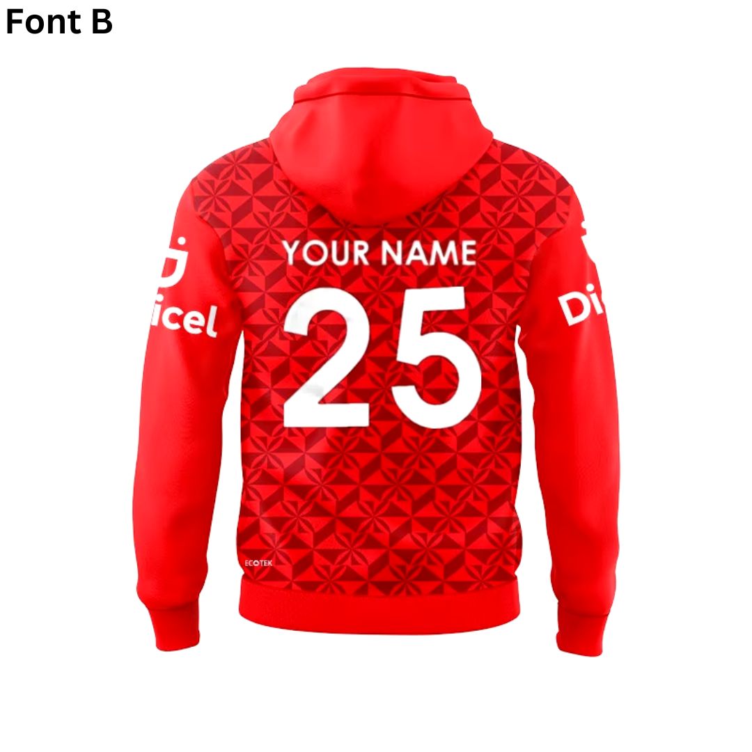 Mate Ma'a Tonga 2024 Rugby League Hoodie With Zipper