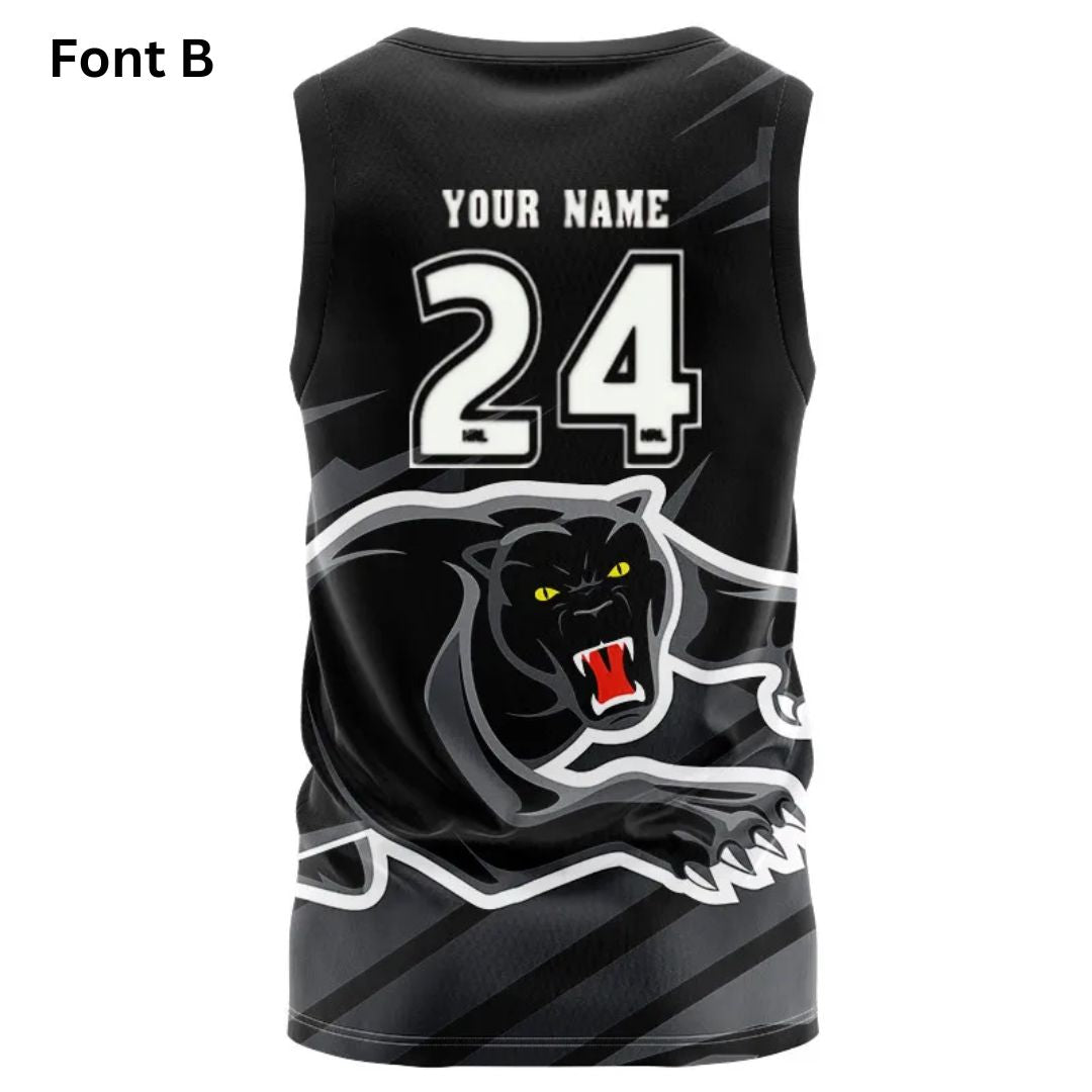 Penrith Panthers Ignition Fishing Singlet