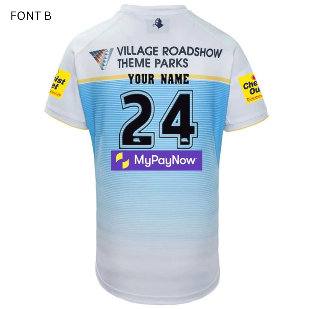 Gold Coast Titans 2024 Away Polo Shirt