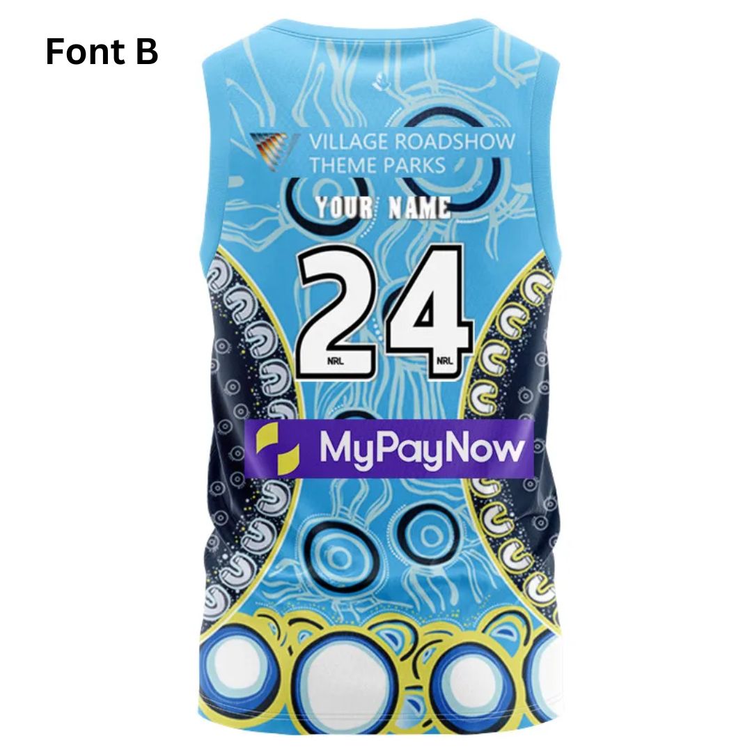 Gold Coast Titans 2024 Indigenous Singlet