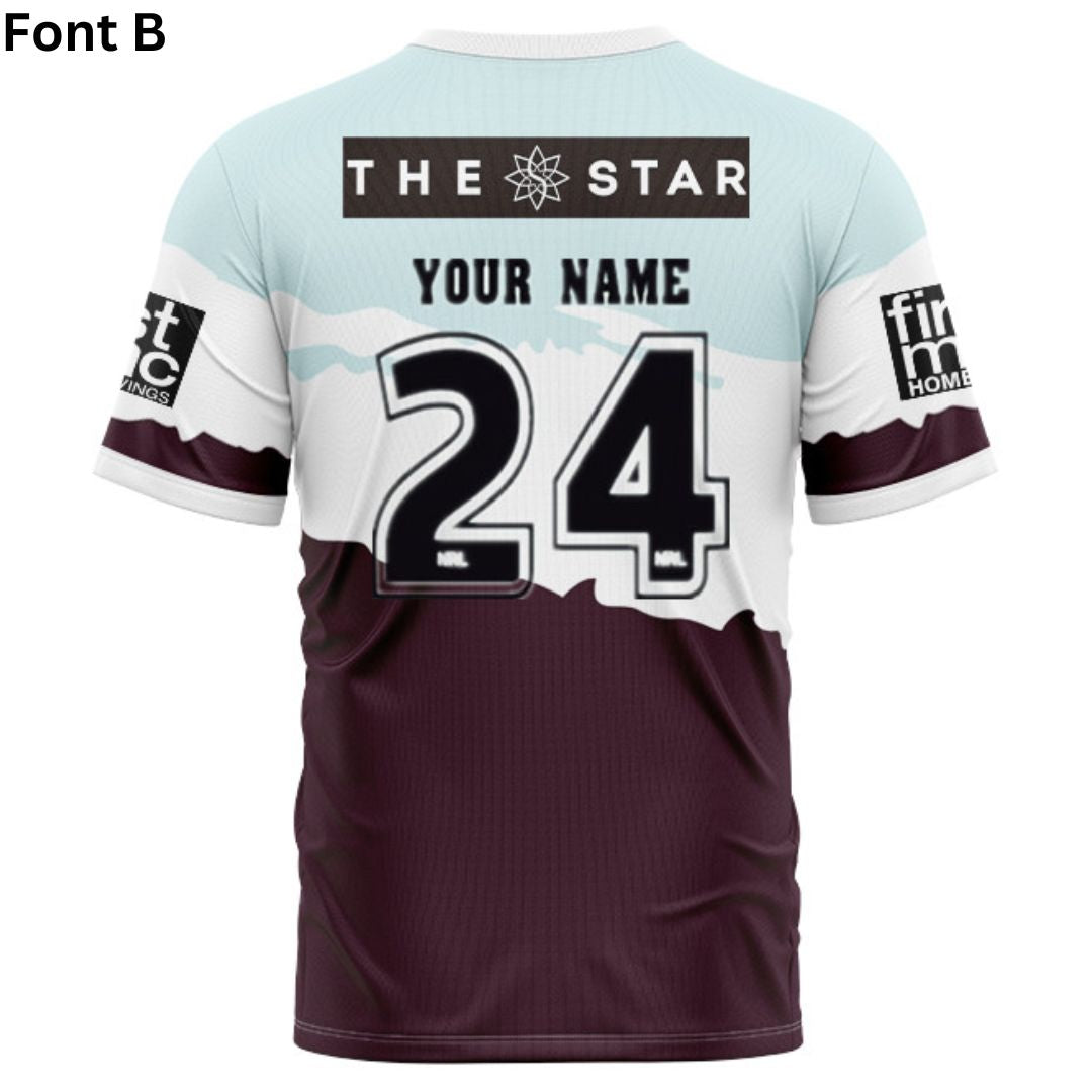 Brisbane Broncos 2024 Captains Run Jersey