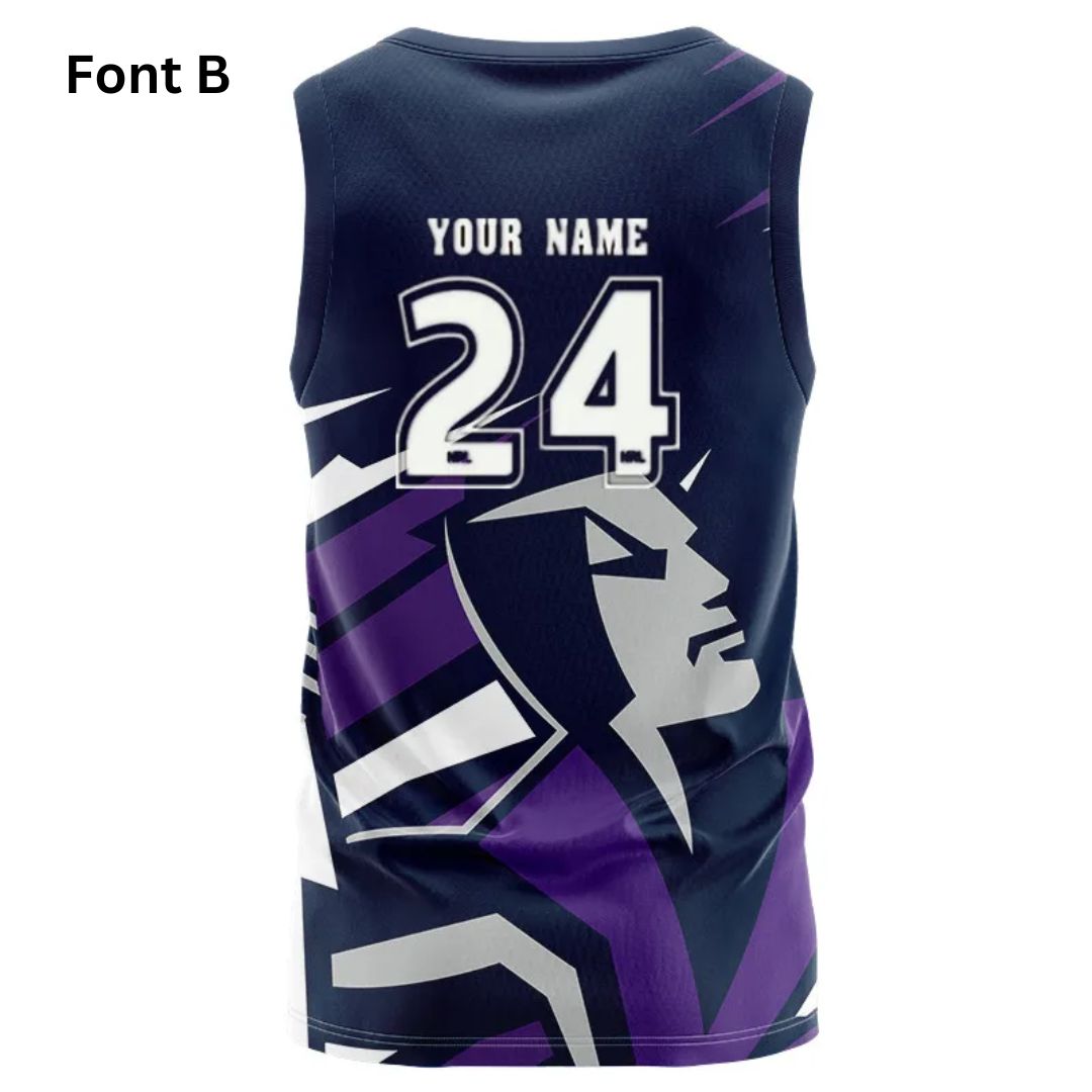 Melbourne Storm 2024 Ignition Fishing Singlet