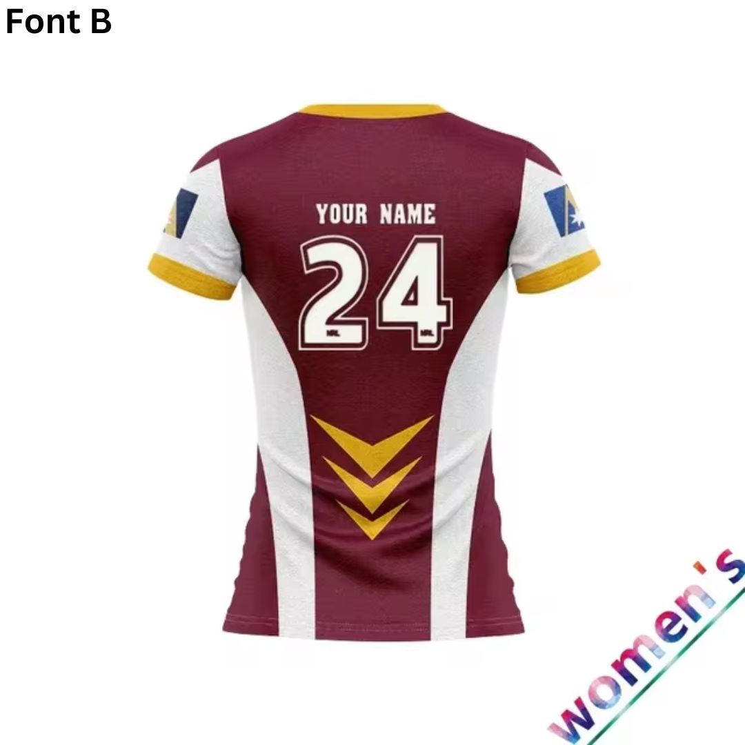 Brisbane Broncos 1998 Women's Grand Final Retro Shirt