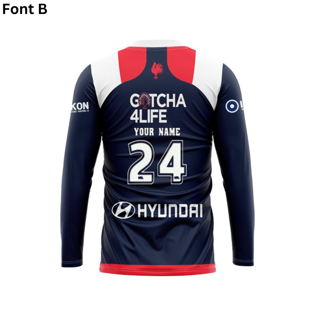 2024 Sydney Roosters Long Sleeve Home Shirt