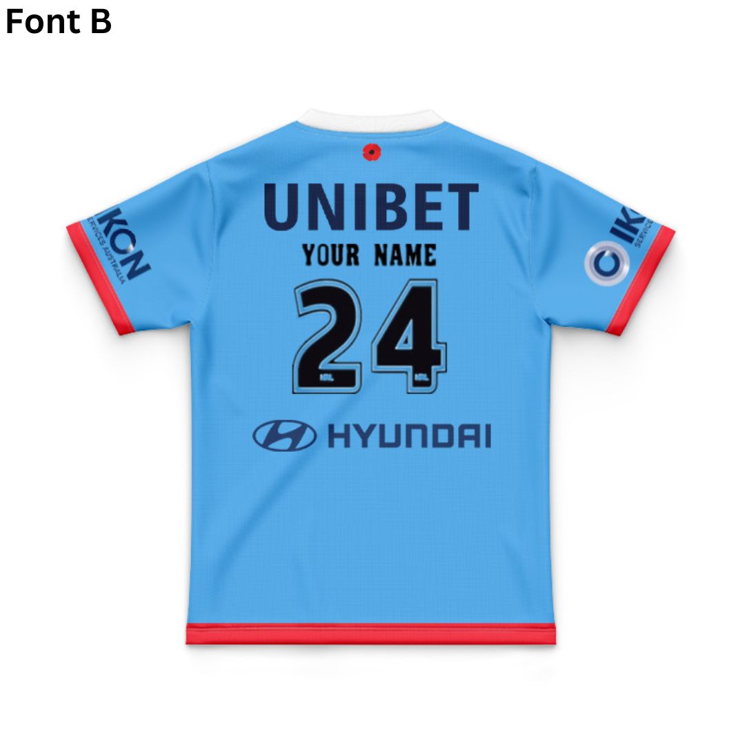 2024 Sydney Roosters Kids ANZAC Jersey