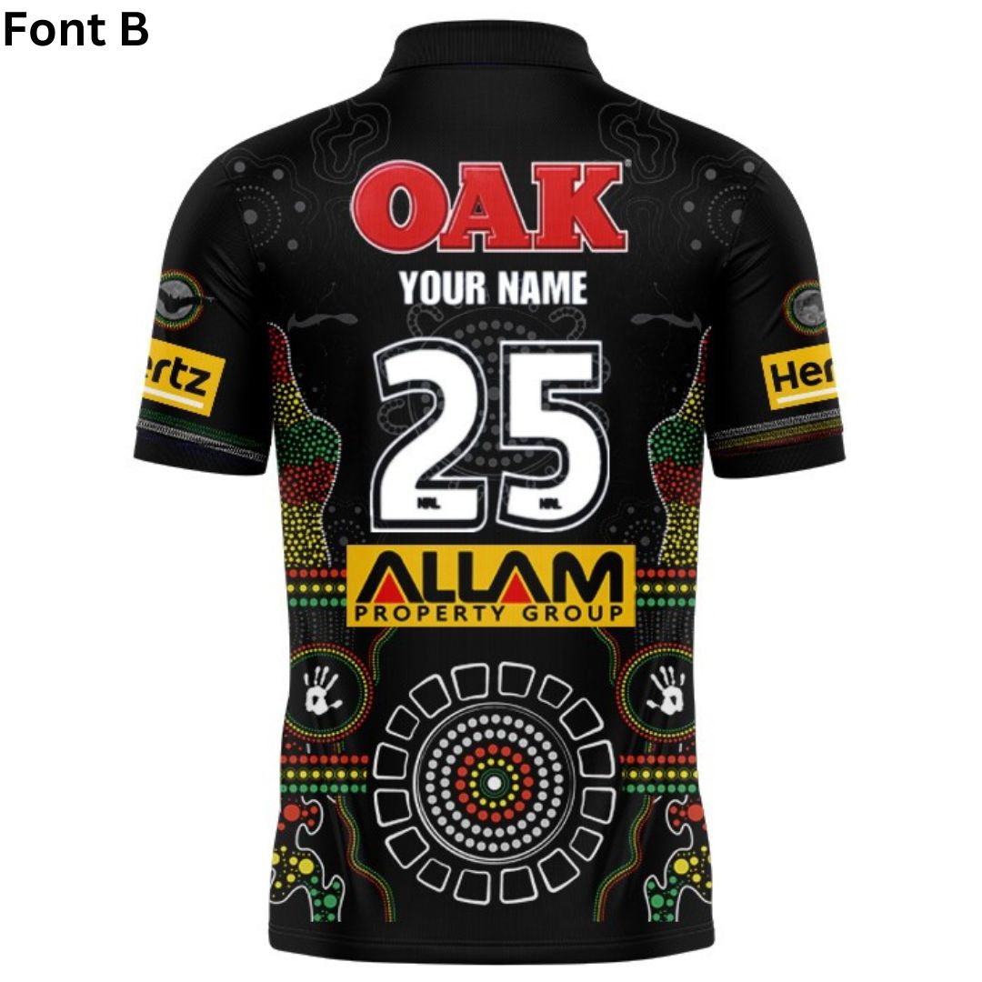 Penrith Panthers 2025 Indigenous Polo Shirt