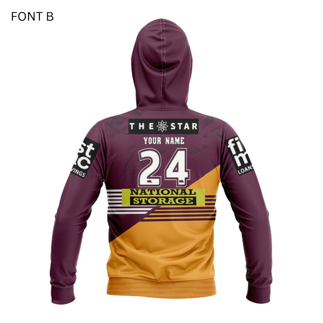 Brisbane Broncos 2024 Home Hoodie