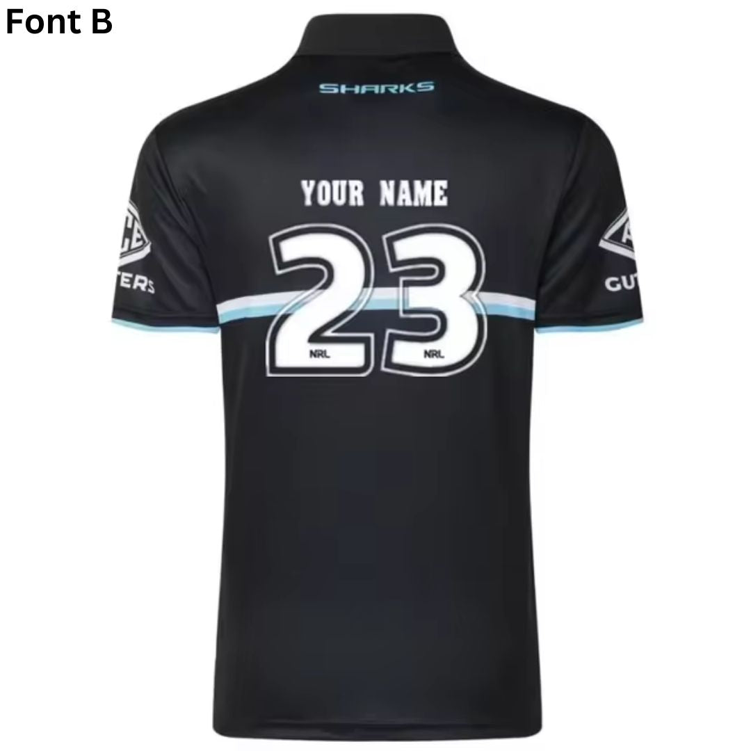 Cronulla Sutherland Sharks 2023 Training Polo Shirt