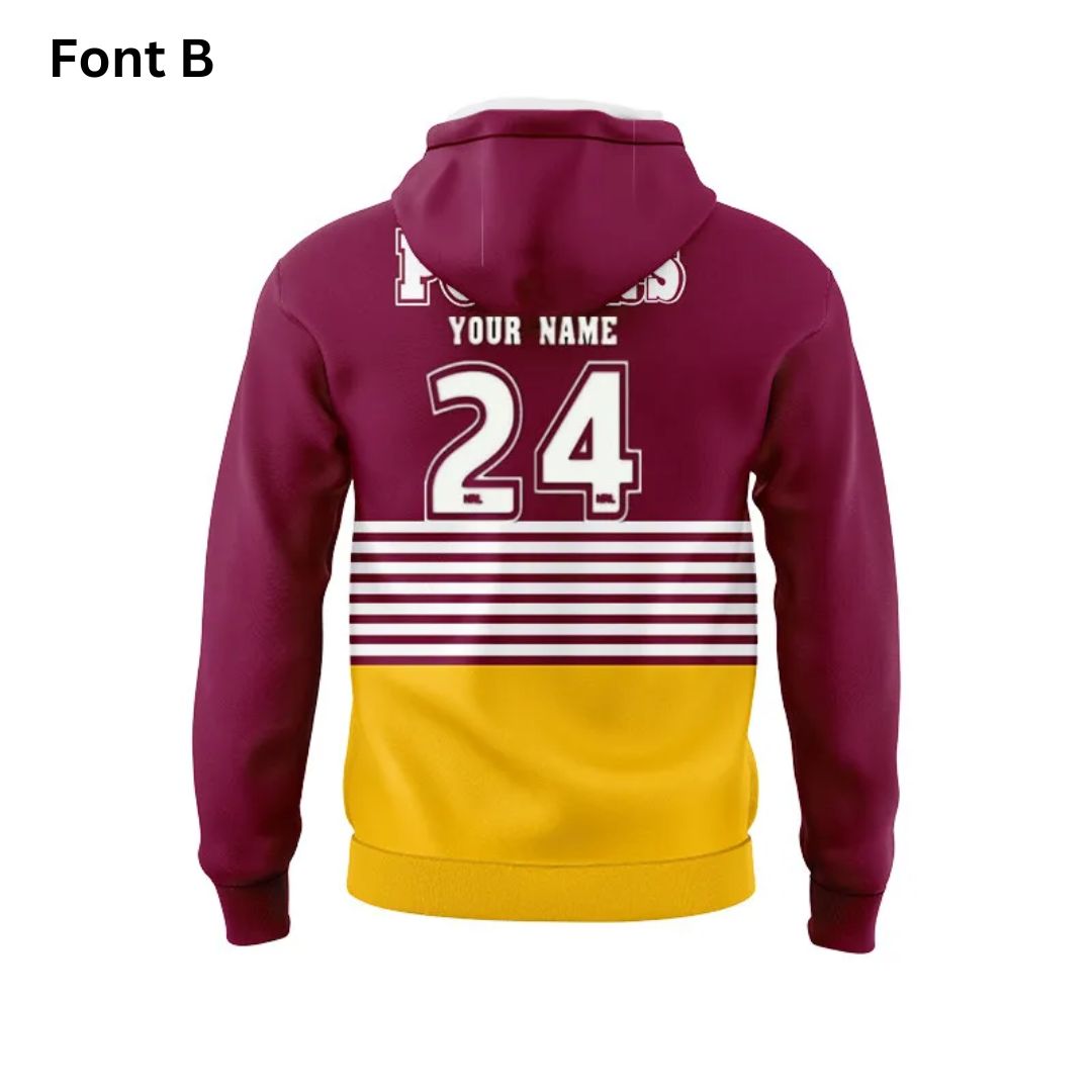 Brisbane Broncos 1992 Retro Hoodie