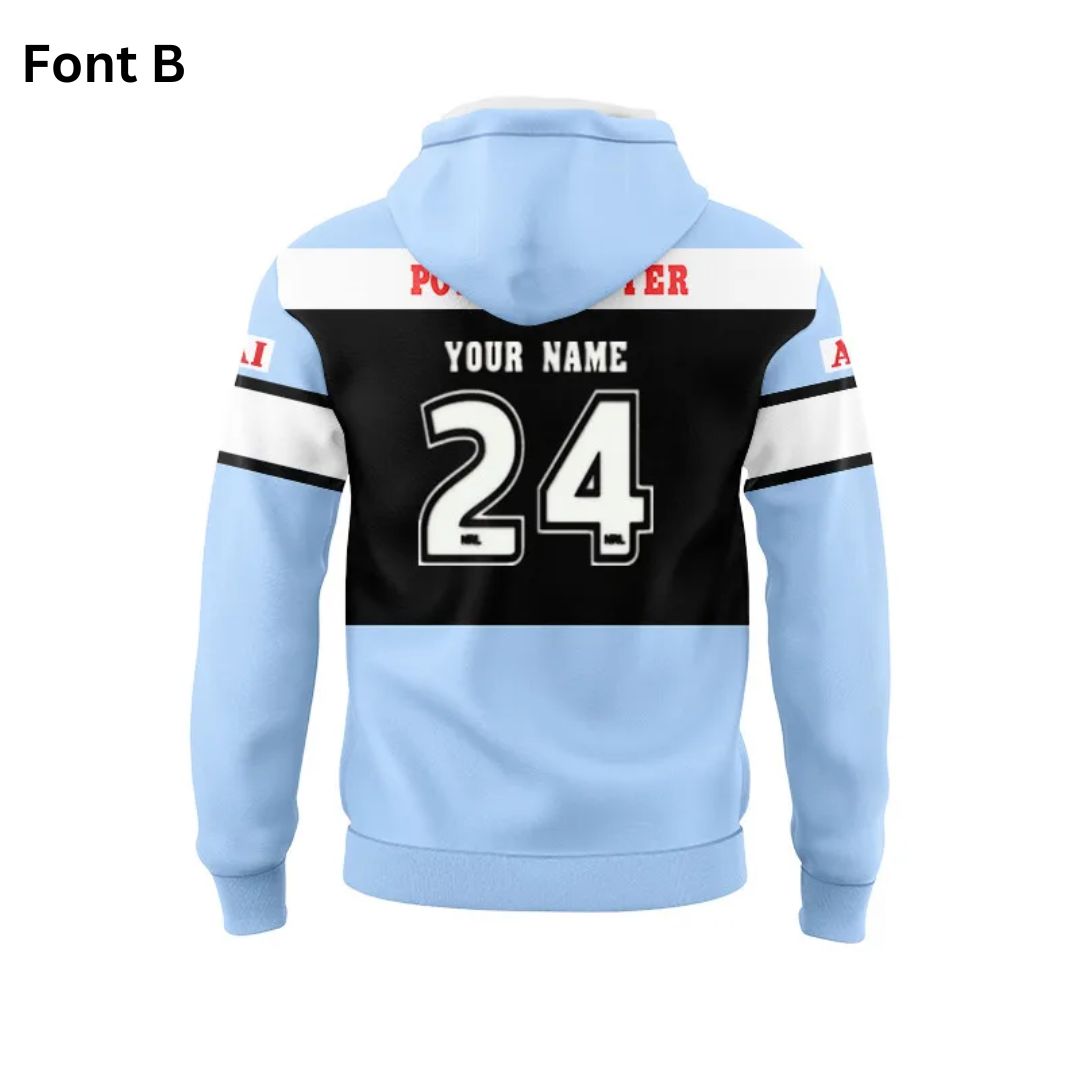 Cronulla Sutherland Sharks 1992 Retro Hoodie