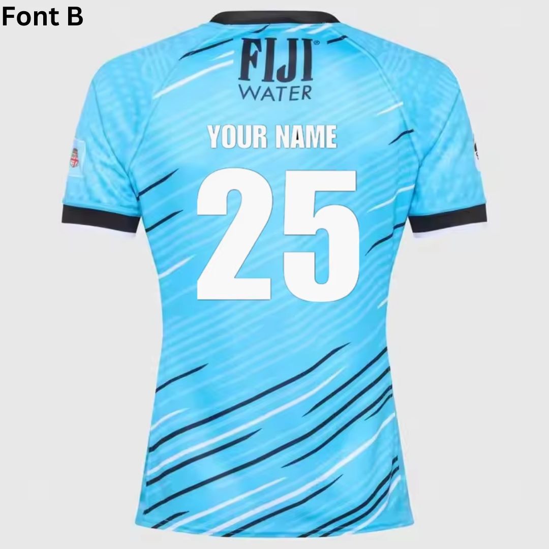 Fiji 2025 Rugby Sevens Away Jersey