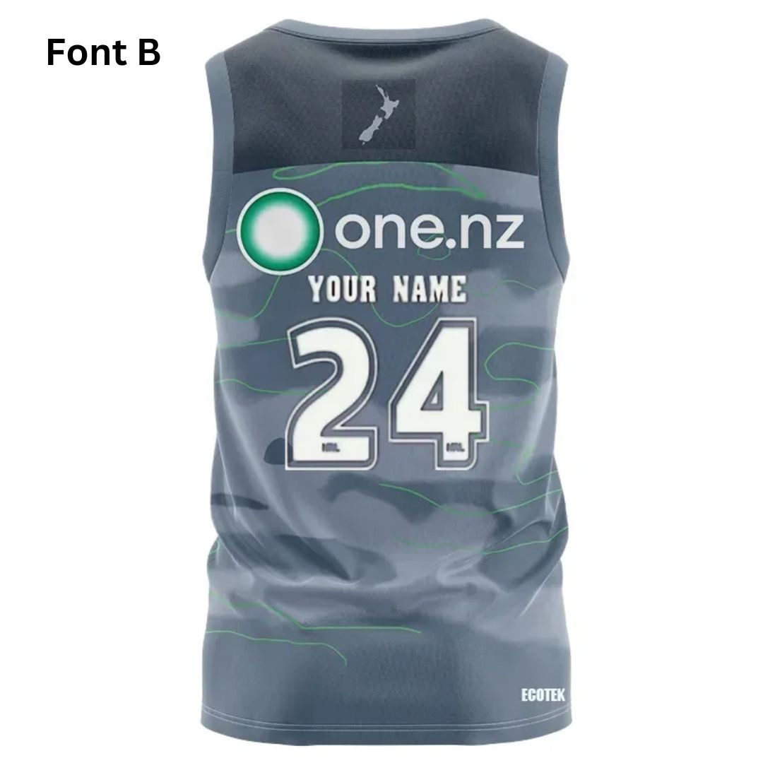 New Zealand Warriors 2024 Coaches Training Singlet