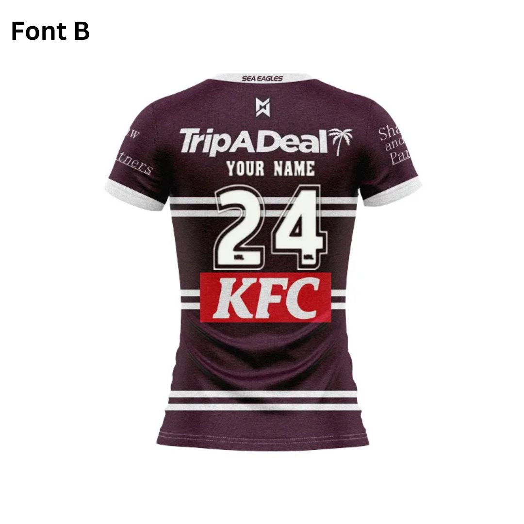 Manly Warringah Sea Eagles 2024 Women's Home Jersey