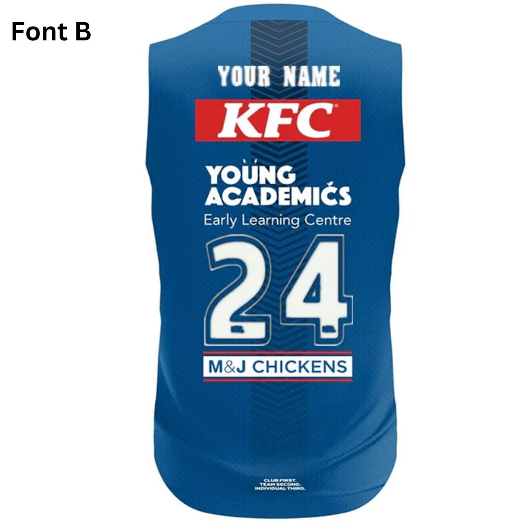 Canterbury Bankstown Bulldogs 2024 Royal Blue Training Singlet