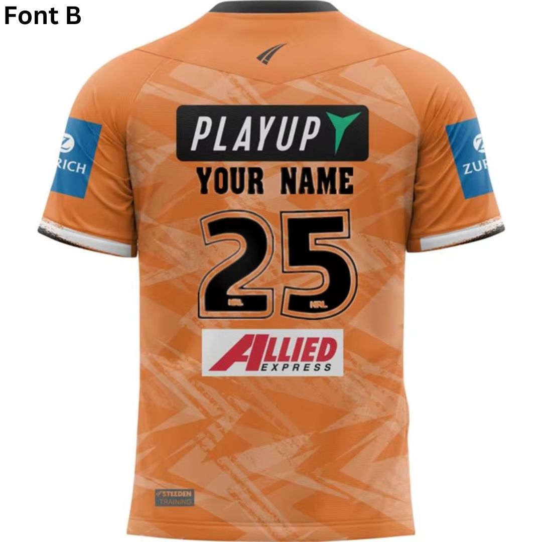 Wests Tigers 2025 Training Shirt